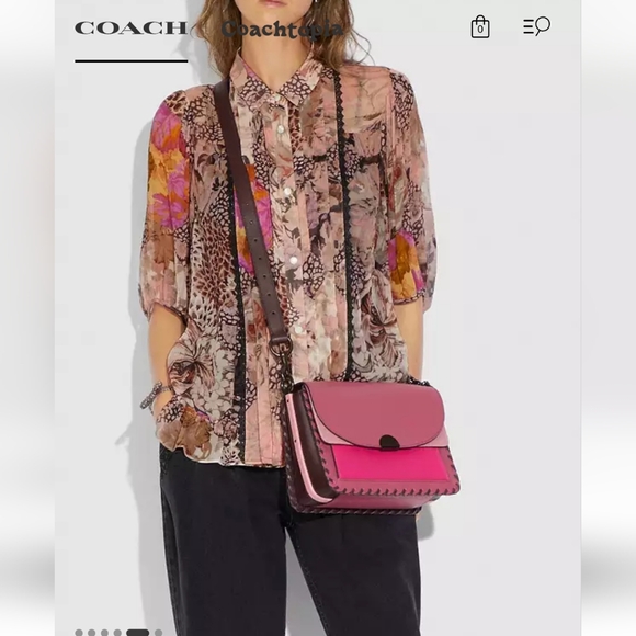 NWT COACH Dreamer Leather Shoulder Bag - Picture 4 of 6